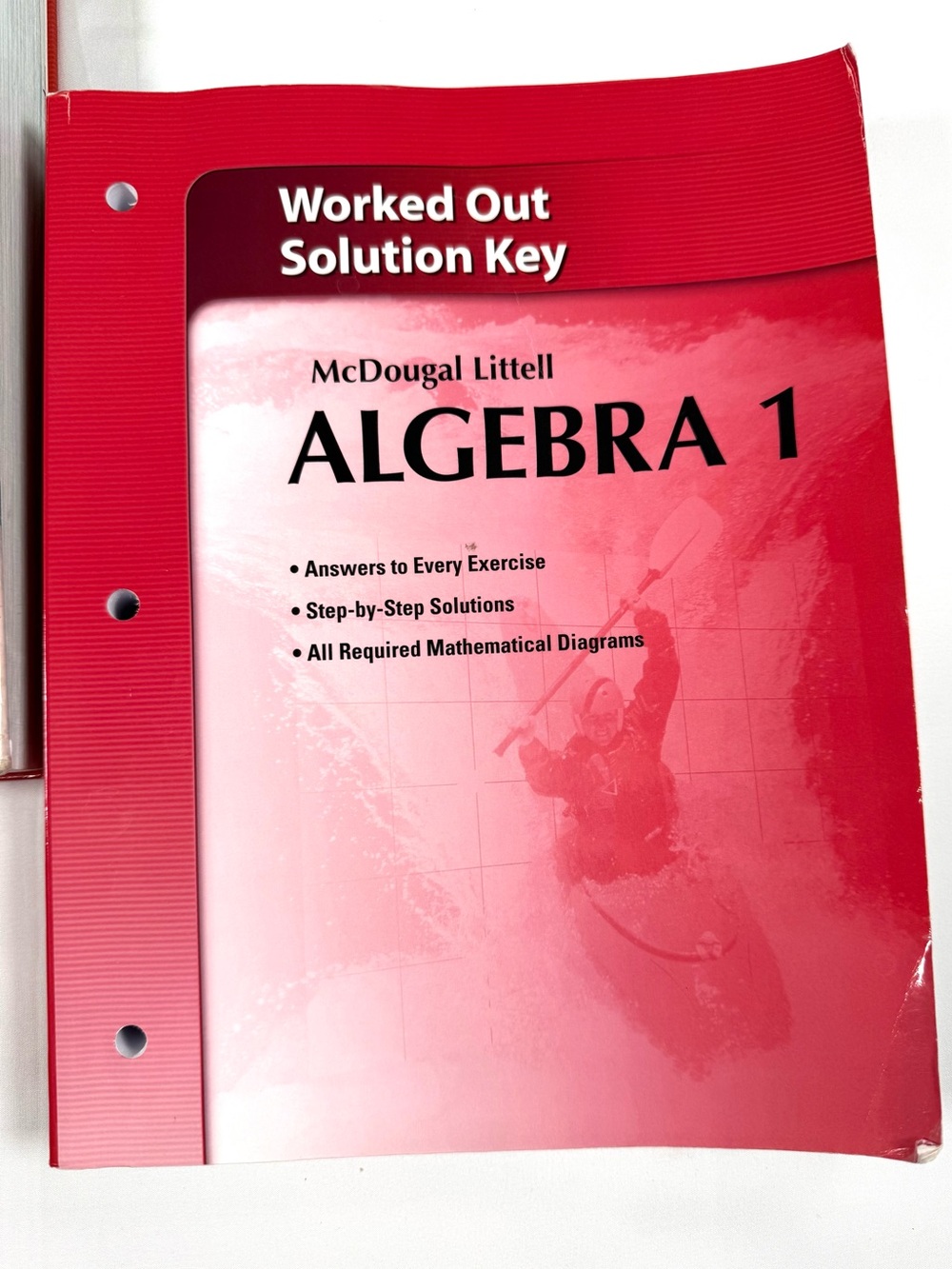 MCDOUGAL LITTELL Algebra 1 Student Textbook & Worked Out Solution Key Math Set - Picture 3 of 12